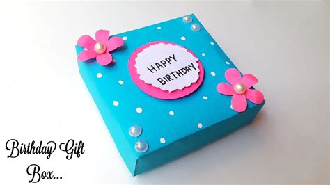 🥰 Surprise 🥰 Birthday Gift Box Making • Easy Handmade Birthday Gift Idea • birthday gift idea ...