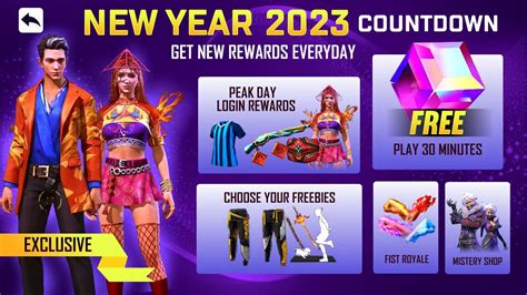 NEW YEAR 2023 EVENT FREE FIRE | 1 JANUARY EVENT | FREE FIRE NEW EVENT | NEW YEAR EVENT FREE FIRE ...