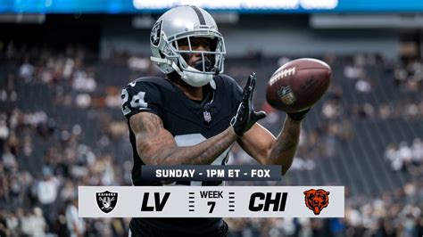 NFLN: Raiders vs. Bears preview | Week 7