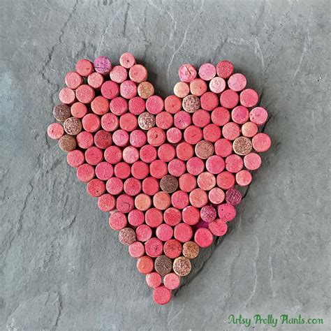 Wine Cork Wall Art For Valentine's Day | DIY Tutorial