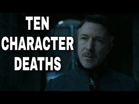 Game of Thrones Season 7 Deaths! - Game of Thrones Season 7 - YouTube