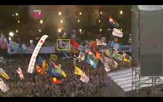 Taegeukgi (The South Korean National Flag) at #Glastonbury… | Flickr