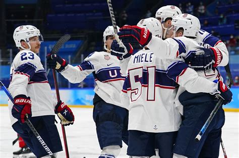 Team USA snags win over rival Canada in men's Olympic hockey