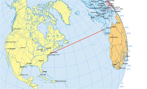 Why Are Great Circles the Shortest Flight Path? - GIS Geography