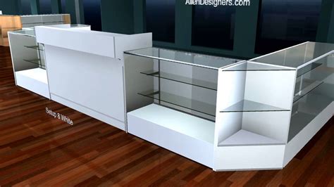 Retail Display Counter and Showcase Kiosk .avi - YouTube