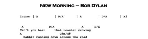 Bob Dylan – New Morning | Guitar Lesson, Tab & Chords | JGB