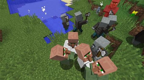 How to put armor on villagers in Minecraft