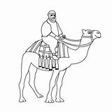 Camel Coloring Pages sketch template