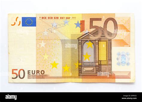 50 euro note dénomination Photo Stock - Alamy