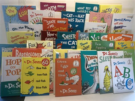 A Complete Dr. Seuss Collection Set of 56 Books All Brand New Hardcover Titles - Fiction ...