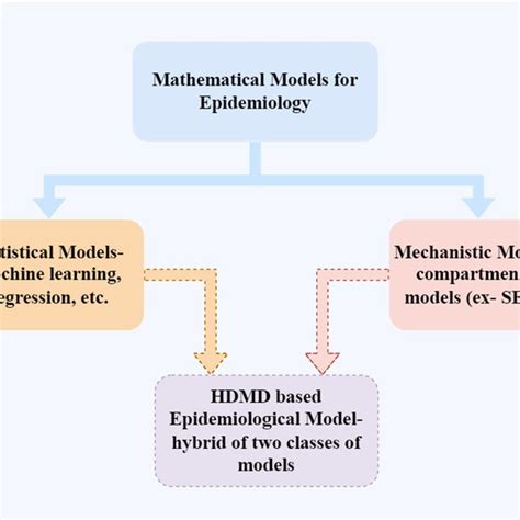 Classification of epidemiological models and their connection with the ...