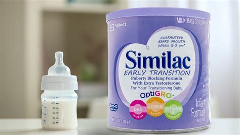 Shared post - Puberty Blockers Now Available In Infant Formula