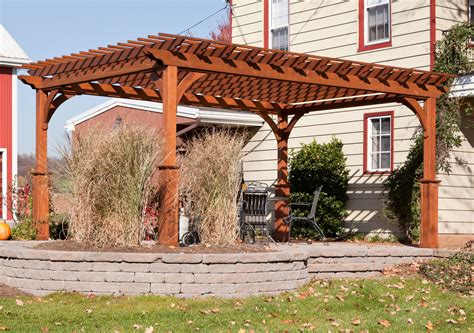 Elegant Wood Pergola - Kit/Build on Site - Backyard Escapes