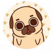 Kawaii Pug PNG High Quality Image | PNG All