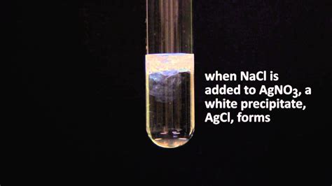 Is Mixing Nacl and Agno3 a Chemical Change