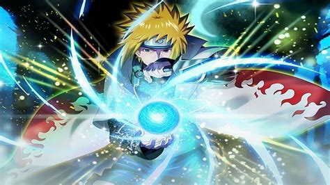 Yellow Flash Fourth Hokage Minato Namikaze Creates Rasengan Full Power - Naruto Shippuden SPEED ...