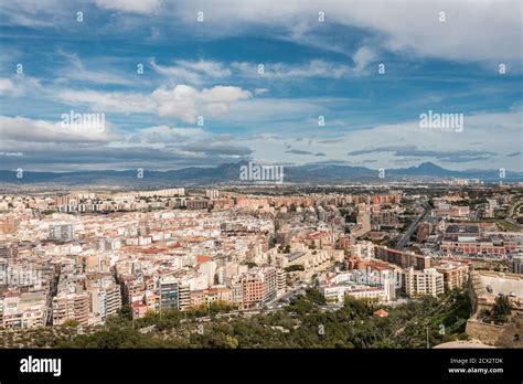 Alicante Castle Stock Photo - Alamy