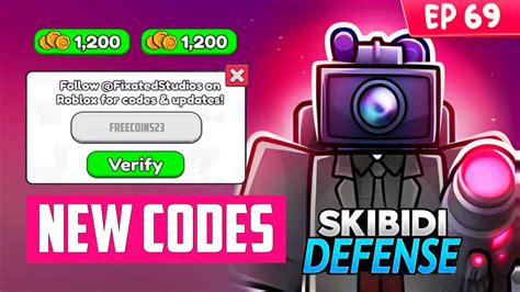 *NEW* ALL WORKING CODES FOR SKIBIDI TOWER DEFENSE! ROBLOX SKIBIDI TOWER ...