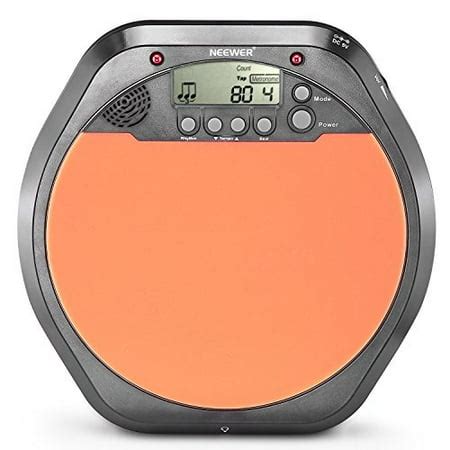 Neewer Digital Drum Pad Metronome Drummer Training Practice with Stereo ...