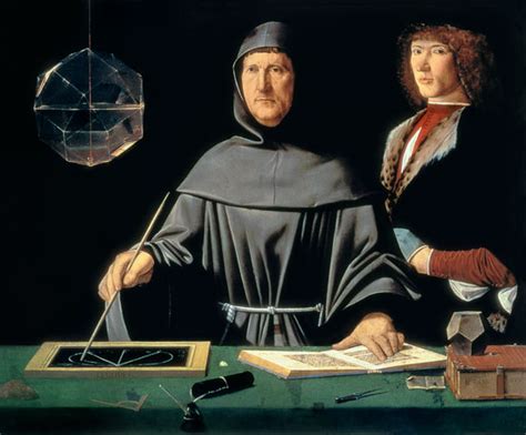 Portrait of Luca Pacioli (c.1445-c.1514) - Jacopo de Barbari