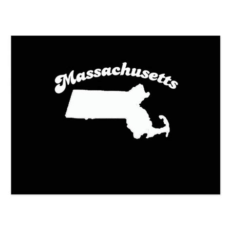 Massachusetts State Motto Postcards & Postcard Template Designs