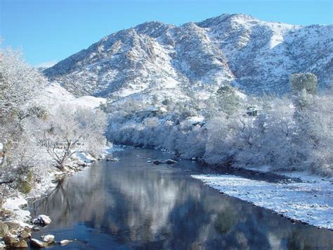 A Snow Covered Ewings at Sunrise by Frances Bowman on Capture Kern ...