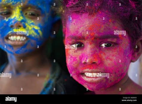 Covered in paint covered in pink paint smiling happy hi-res stock photography and images - Alamy