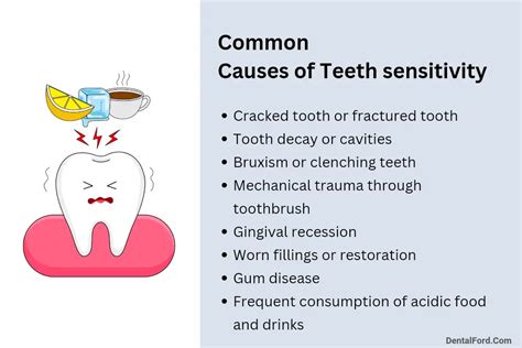 Teeth sensitivity (Dentin hypersensitivity) : Causes, Treatment