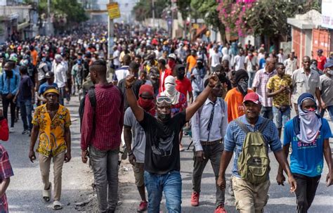 Major Protests in Haiti Demanding Prime Minister's Resignation ...