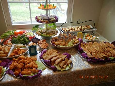 Because I catered this with my mom and we were quite busy, we used some Costco foods that were ...