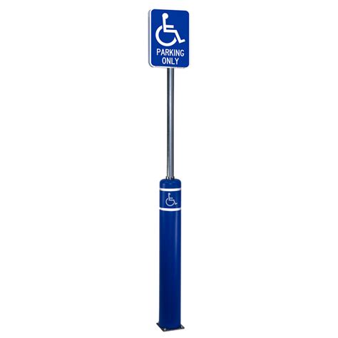 ADA Handicap Symbol Flexbollard Signpost, SKU: K2-0394