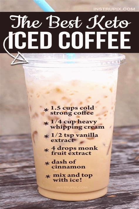 Easy Keto Iced Coffee Recipe At Home | Keto coffee recipe, Keto breakfast smoothie, Keto recipes ...