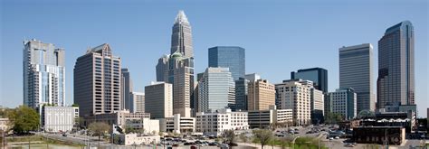 Charlotte Skyline Panorama