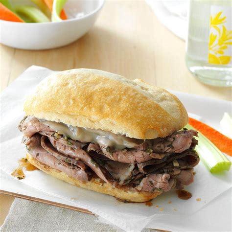 Italian Steak Sandwiches Recipe | Taste of Home