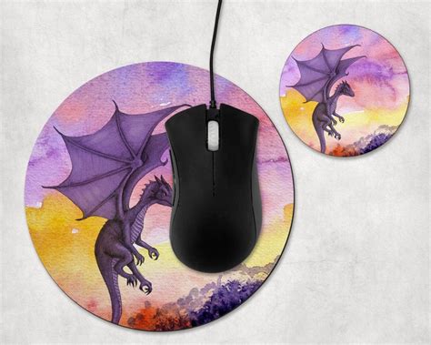 Dragon Mousepad Dragon Mouse Pad Mousepad Custom Mousepad | Etsy