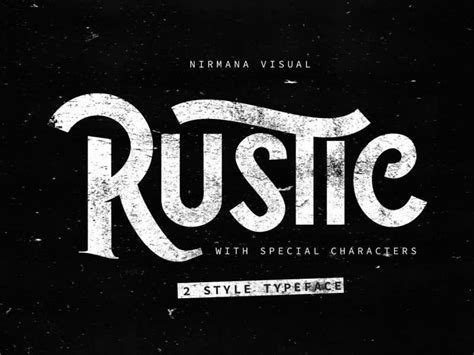 The Rustic font free download • AllBestFonts.com