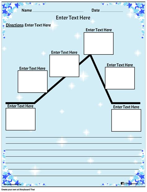 Plot Diagram Worksheet Templates | StoryboardThat - Worksheets Library