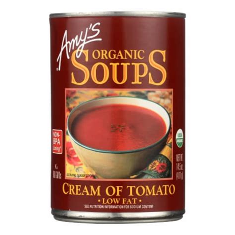 Amy's - Soup - Low Fat - Case of 1 - 14.5 oz. - Pack of 3, Case of 3 - 14.5 OZ each - Kroger