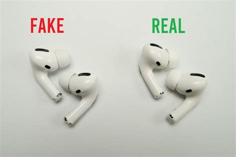 Spotting Counterfeit Airpods Pro - Real vs Fake Comparison - HYBRID ...