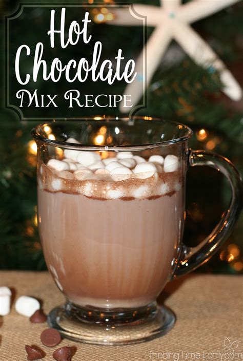 Hot Chocolate Mix Recipe - Finding Time To Fly