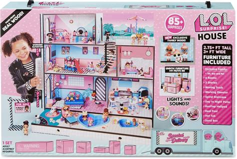 L.O.L. Surprise House with New Family, Dollhouses - Amazon Canada