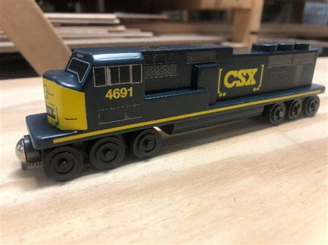 CSX SD70 Diesel Engine – The Whittle Shortline Railroad - Wooden Toy Trains!