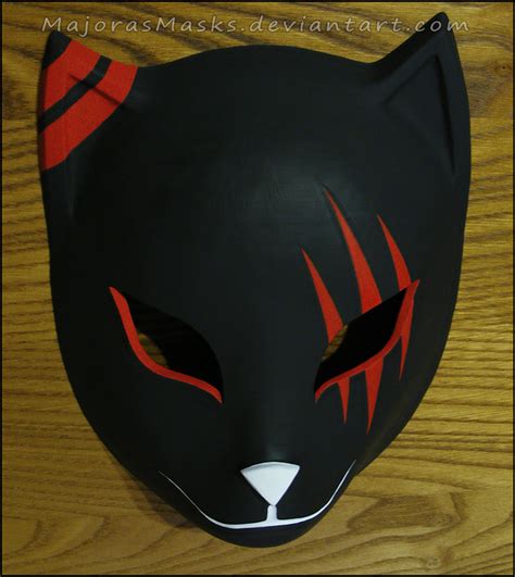 custom Itachi's ANBU mask (red version) by MajorasMasks on DeviantArt