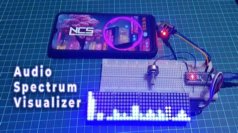 Audio Spectrum Visualizer Using Arduino & Matrix Display