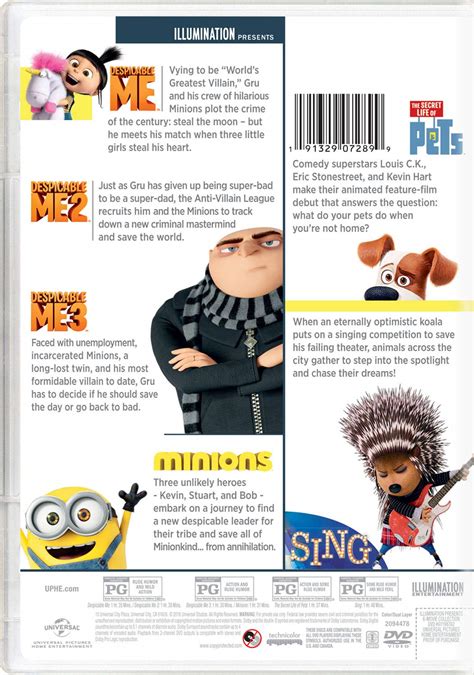 Buy Illumination Presents: 6-Movie Collection (Despicable Me ...