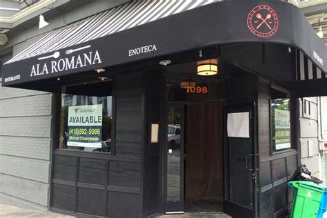 Nob Hill's Ala Romana Appears to Have Shuttered After 18 Months - Eater SF