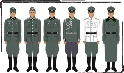 Wehrmacht Heer Officer Uniforms by Grand-Lobster-King on DeviantArt