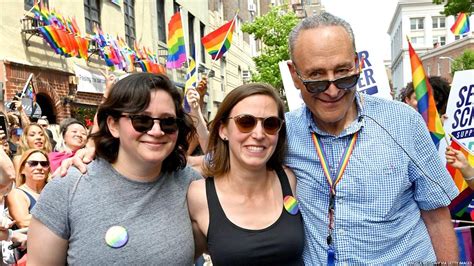 Sen. Chuck Schumer's Lesbian Daughter and Her Wife Welcome Son