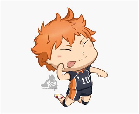 Chibi Cute Hinata Shouyou, HD Png Download - kindpng