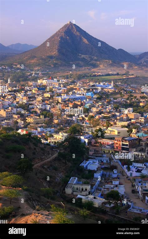 Aerial view pushkar india hi-res stock photography and images - Alamy